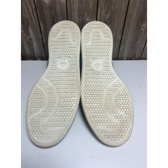 adidas ORIGINALS MEN'S STAN SMITH FLORAL IMPACT TRAINERS SHOES SNEAKERS GREEN 11 - Picture 8 of 10